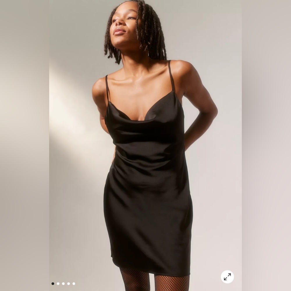 UC Mallory Cowl Neck Slip Dress